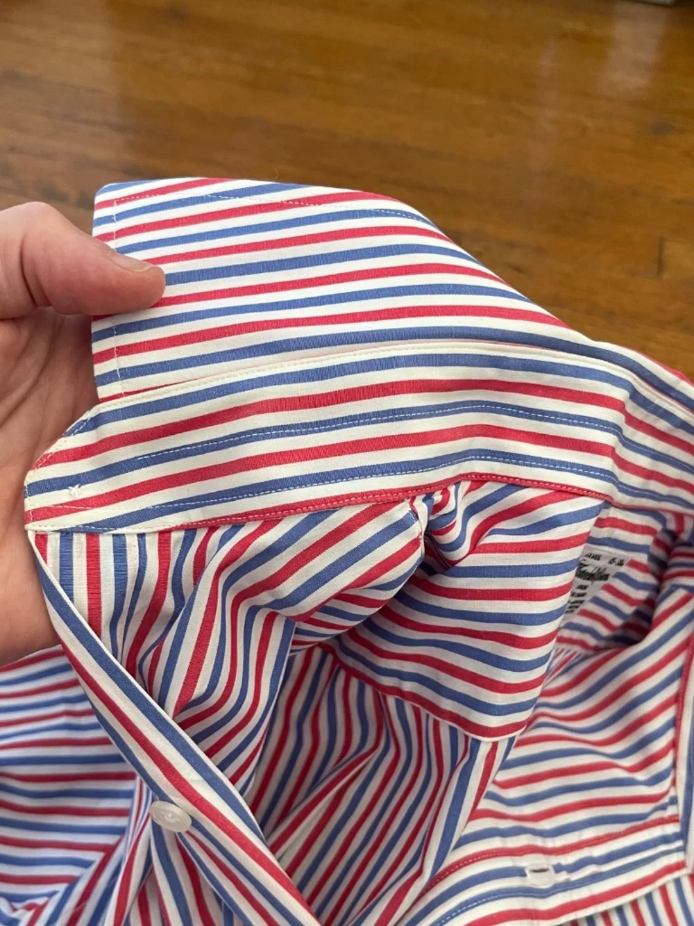 Turnbull & Asser Bengal Stripe Shirt EUC - Picture 7 of 10
